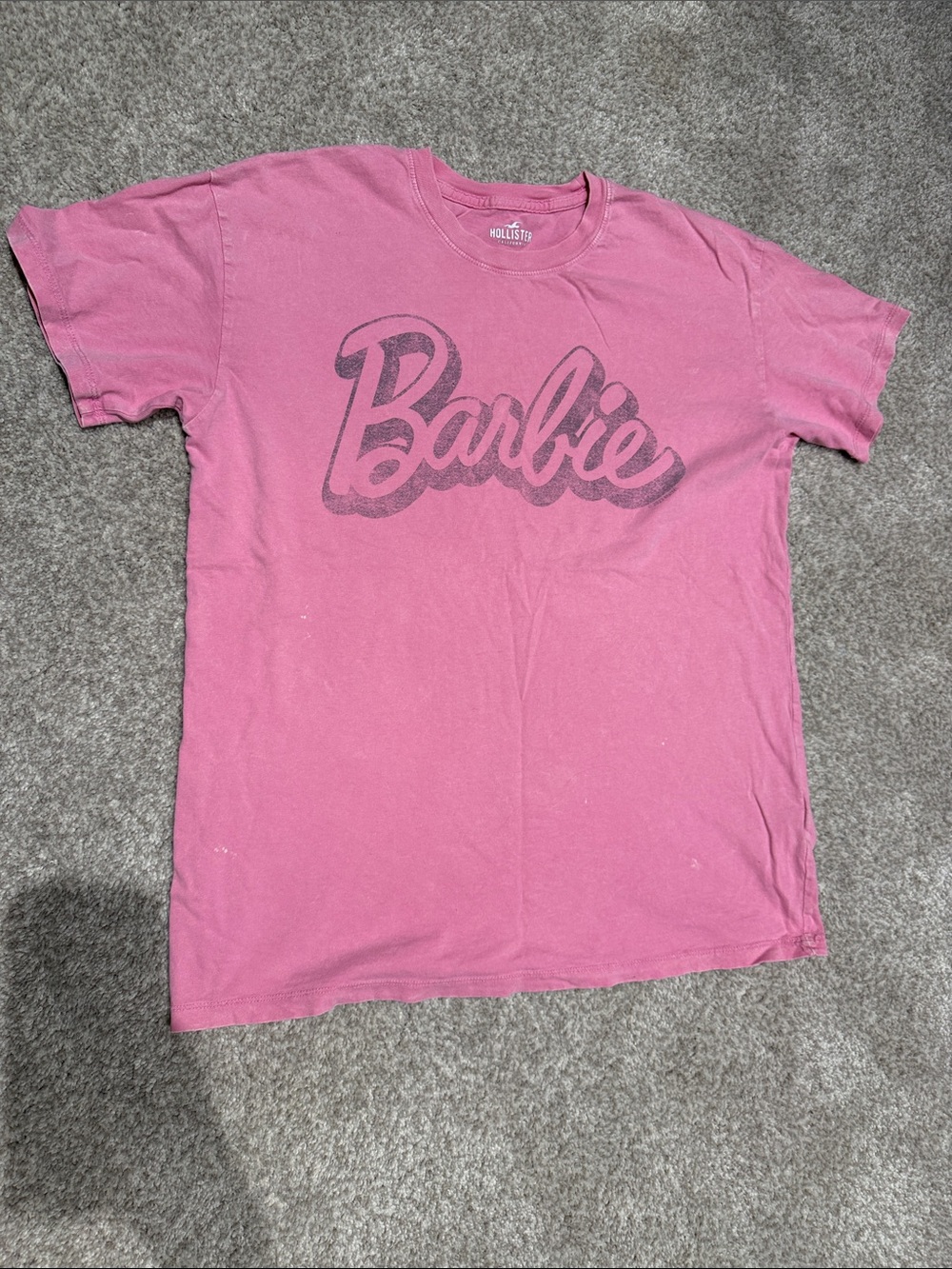 Hollister x Barbie Pink Graphic Kids T-Shirt